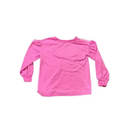 JoJo Siwa Long Sleeve Pajama Top, 'Follow Your Dreams' Pink & Purple, Size S - Picture 2 of 3